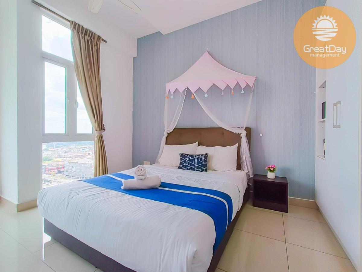 Apartamento Twin Galaxy By Greatday Johor Bahru Exterior foto