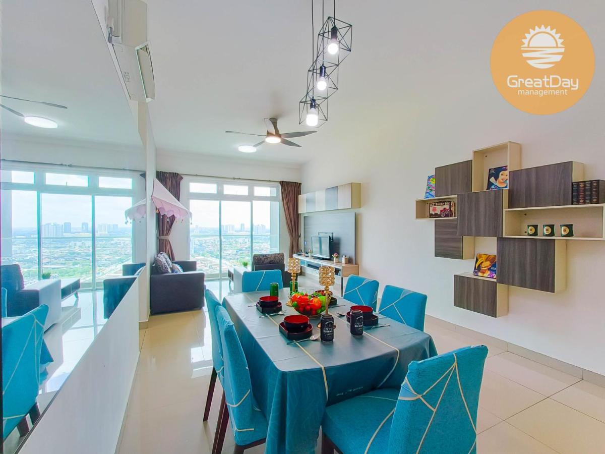 Apartamento Twin Galaxy By Greatday Johor Bahru Exterior foto