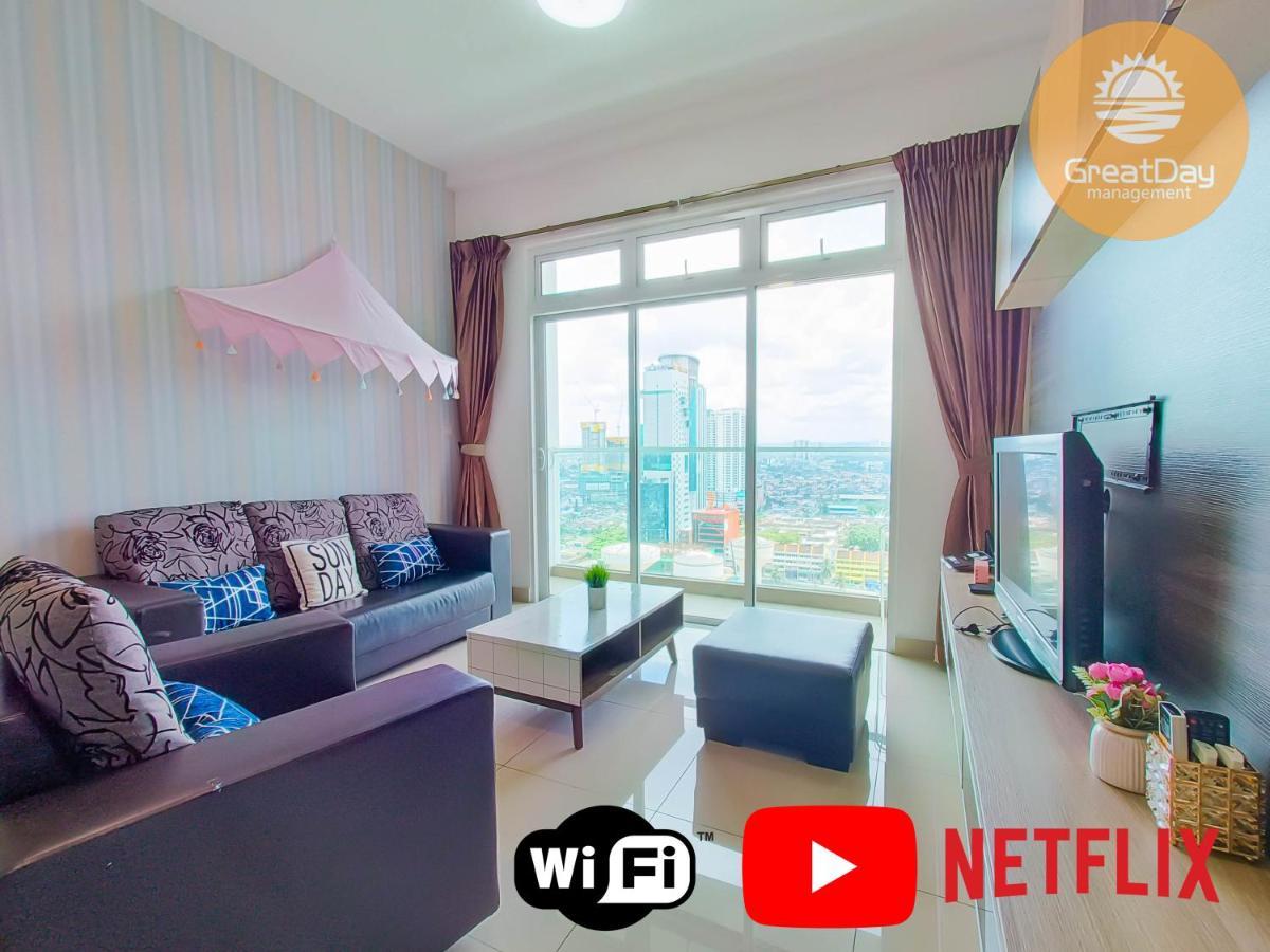 Apartamento Twin Galaxy By Greatday Johor Bahru Exterior foto