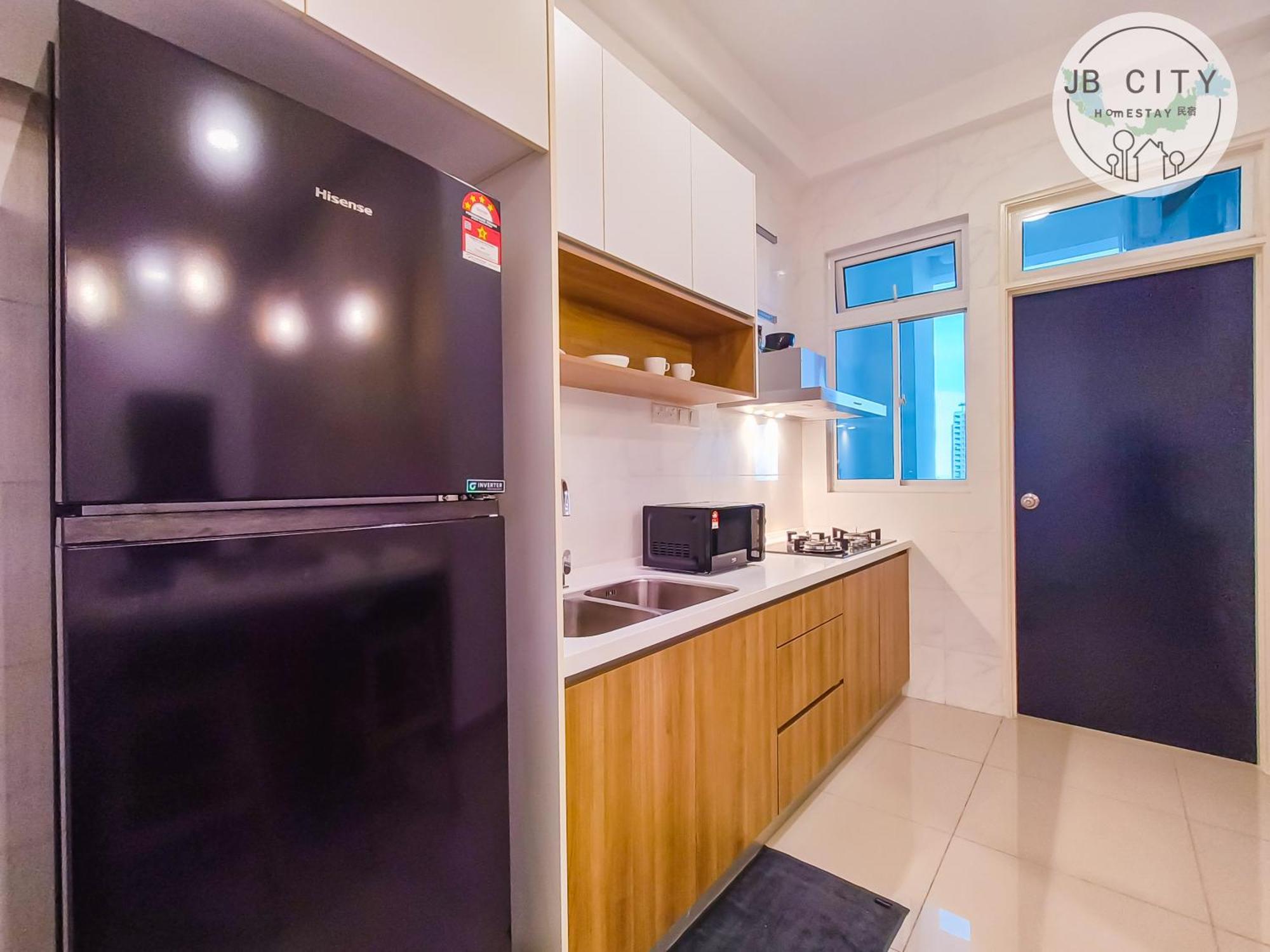 Apartamento Twin Galaxy By Greatday Johor Bahru Exterior foto