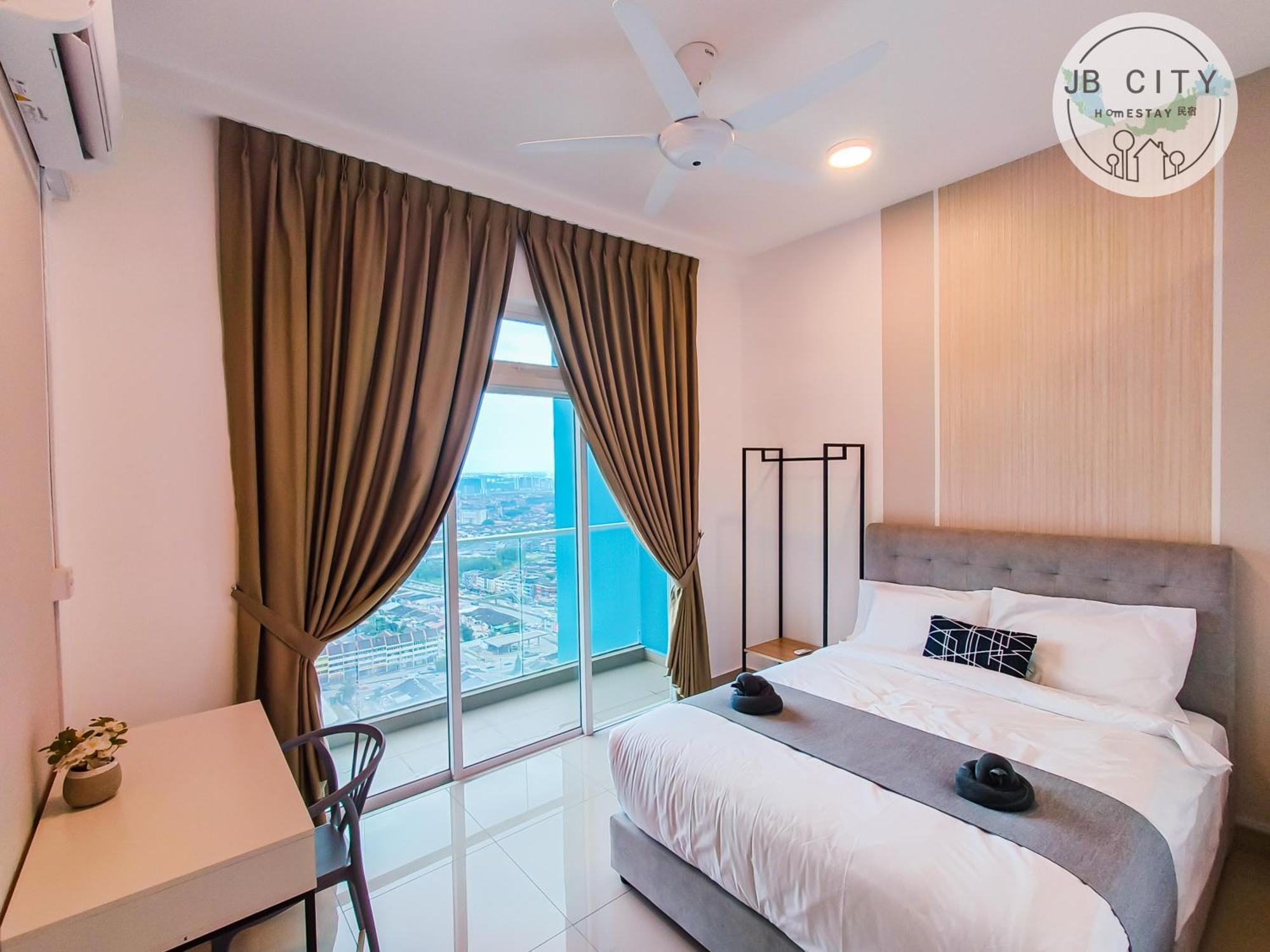 Apartamento Twin Galaxy By Greatday Johor Bahru Exterior foto