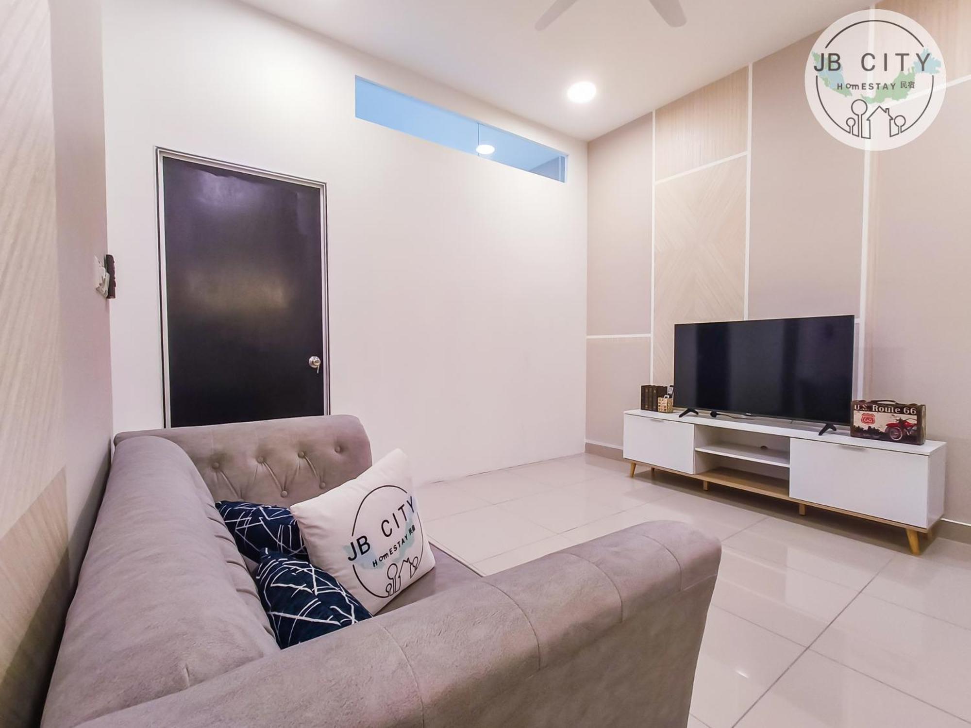 Apartamento Twin Galaxy By Greatday Johor Bahru Exterior foto