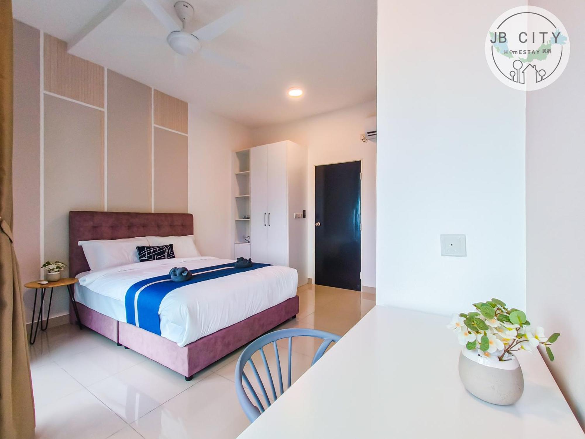 Apartamento Twin Galaxy By Greatday Johor Bahru Exterior foto