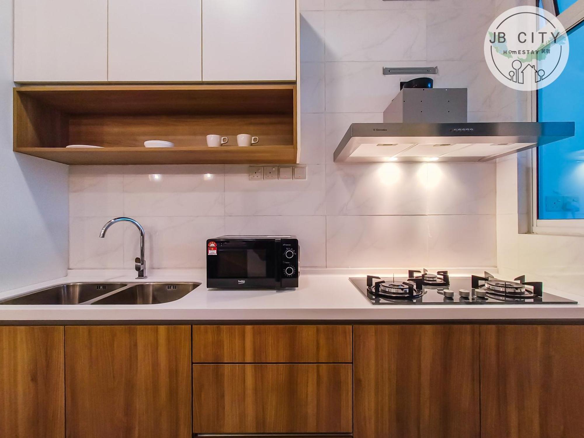 Apartamento Twin Galaxy By Greatday Johor Bahru Exterior foto